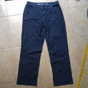 L.L. Bean Women’s Dark Blue Straight-Leg Jeans